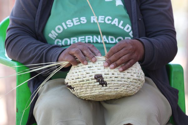 En época de elecciones, los políticos prometen proyectos para mejorar la venta de las artesanías, que a la larga no se cumplen. Las familias indígenas buscan la forma de llevar el pan a la mesa.
